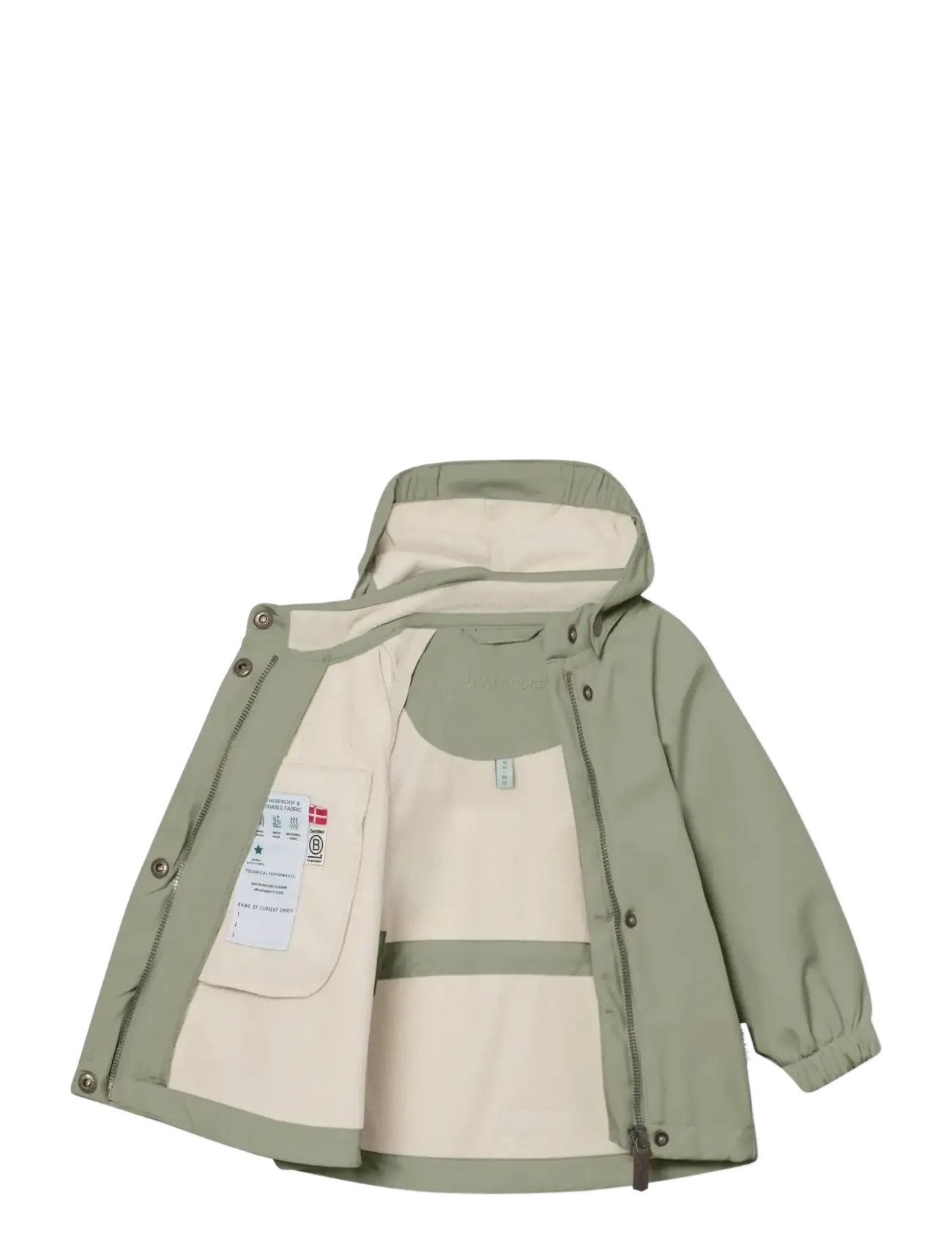 MINI A TURE - MATWAI softshell jacket. GRS - softshell-jacken - tea green - 2