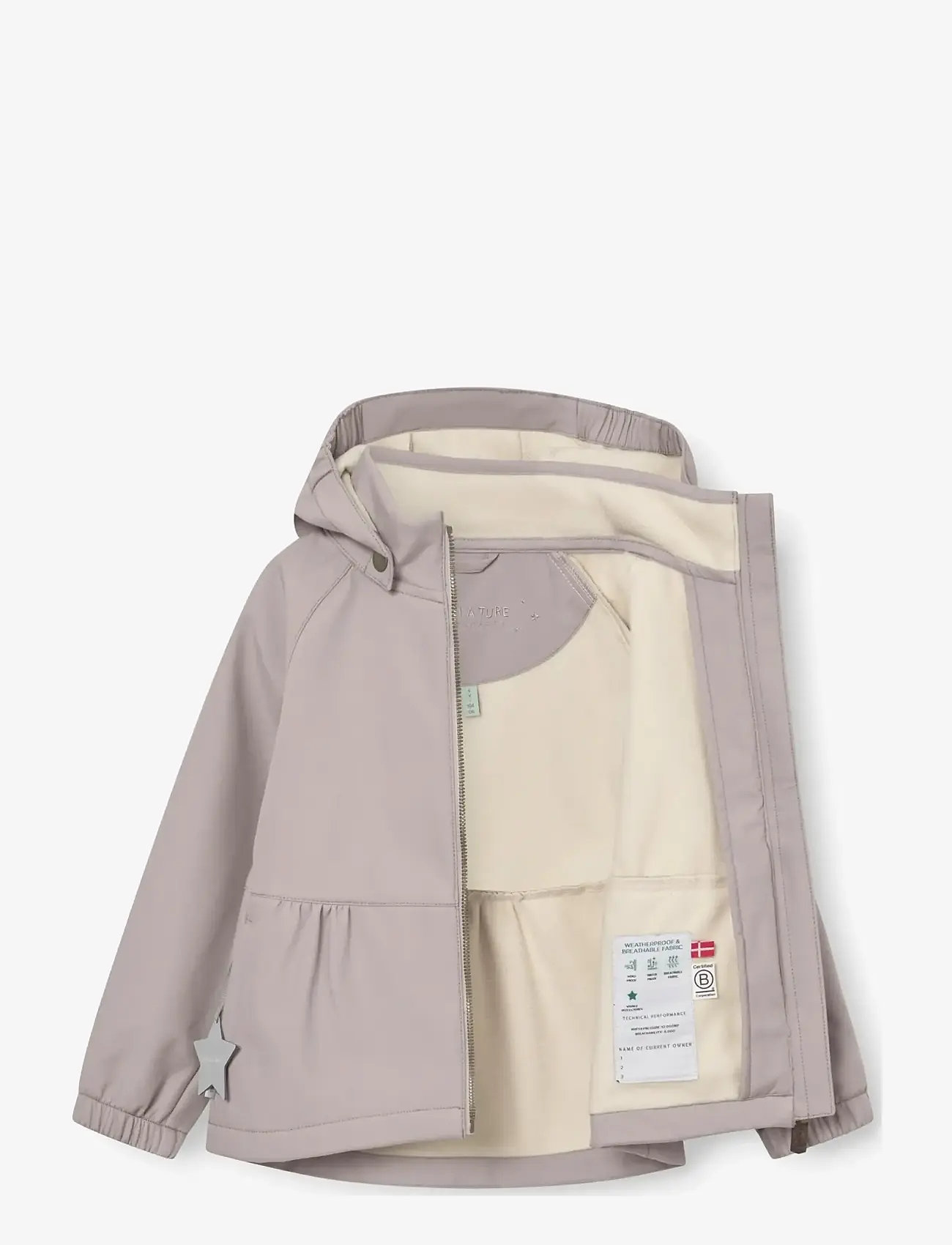 MINI A TURE - MATBRIDDI softshell jacket. GRS - softshell-jacken - opal - 2