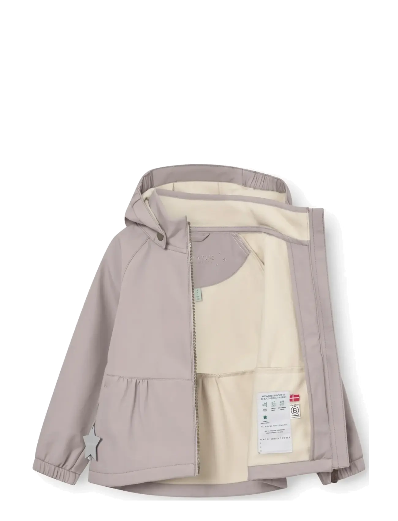 MINI A TURE - MATBRIDDI softshell jacket. GRS - softshell-jacken - opal - 2