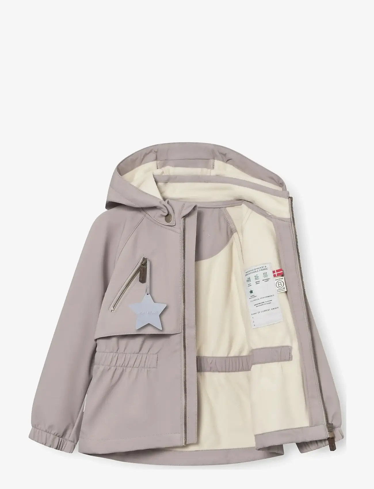 MINI A TURE - MATALGEA softshell jacket. GRS - softshell jakid - opal - 3