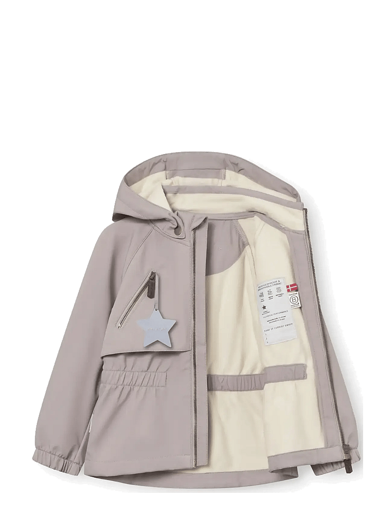 MINI A TURE - MATALGEA softshell jacket. GRS - softshell jakid - opal - 3