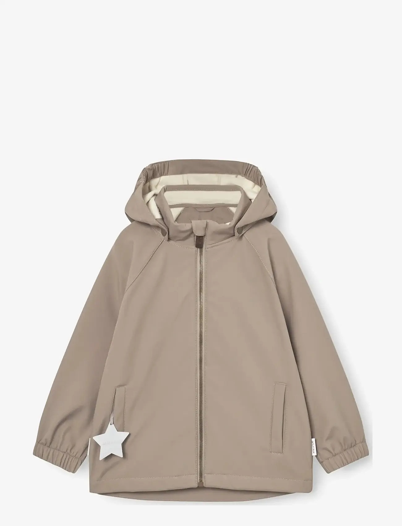 MINI A TURE - MATADEN softshell jacket. GRS - softshell jakid - grey brown - 1