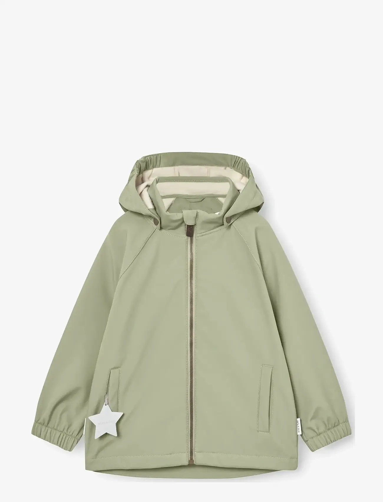MINI A TURE - MATADEN softshell jacket. GRS - softshelljackor - tea green - 0