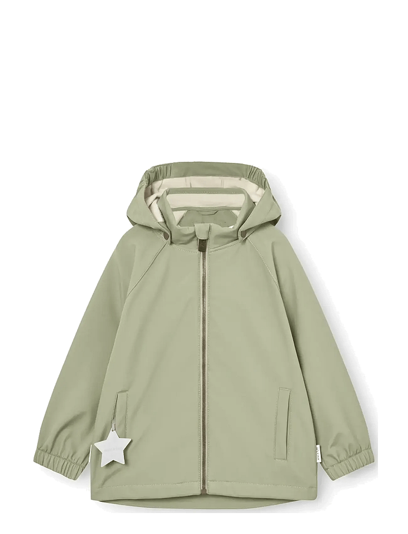 MINI A TURE - MATADEN softshell jacket. GRS - softshelljackor - tea green - 0
