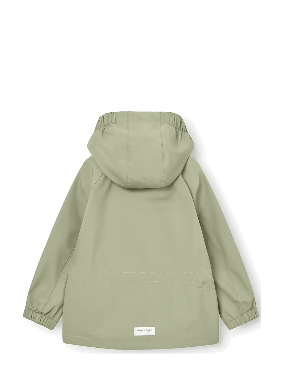 MINI A TURE - MATADEN softshell jacket. GRS - softshell-jackor - tea green - 1