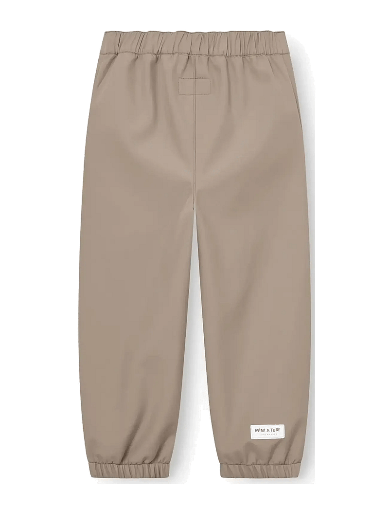 MINI A TURE - MATAIANO softshell pants. GRS - babyhosen - grey brown - 2