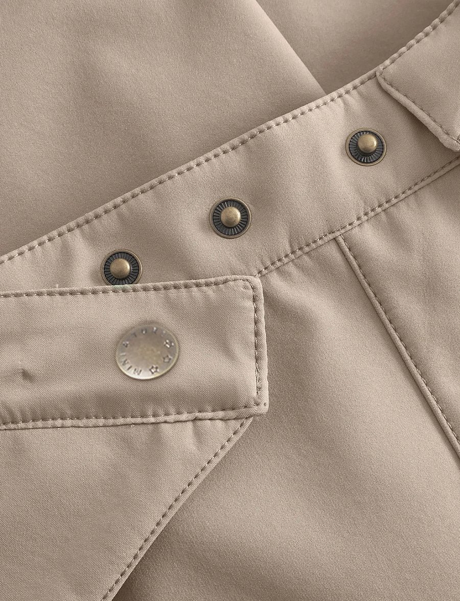 MINI A TURE - MATAIANO softshell pants. GRS - softshellbyxor - grey brown - 4