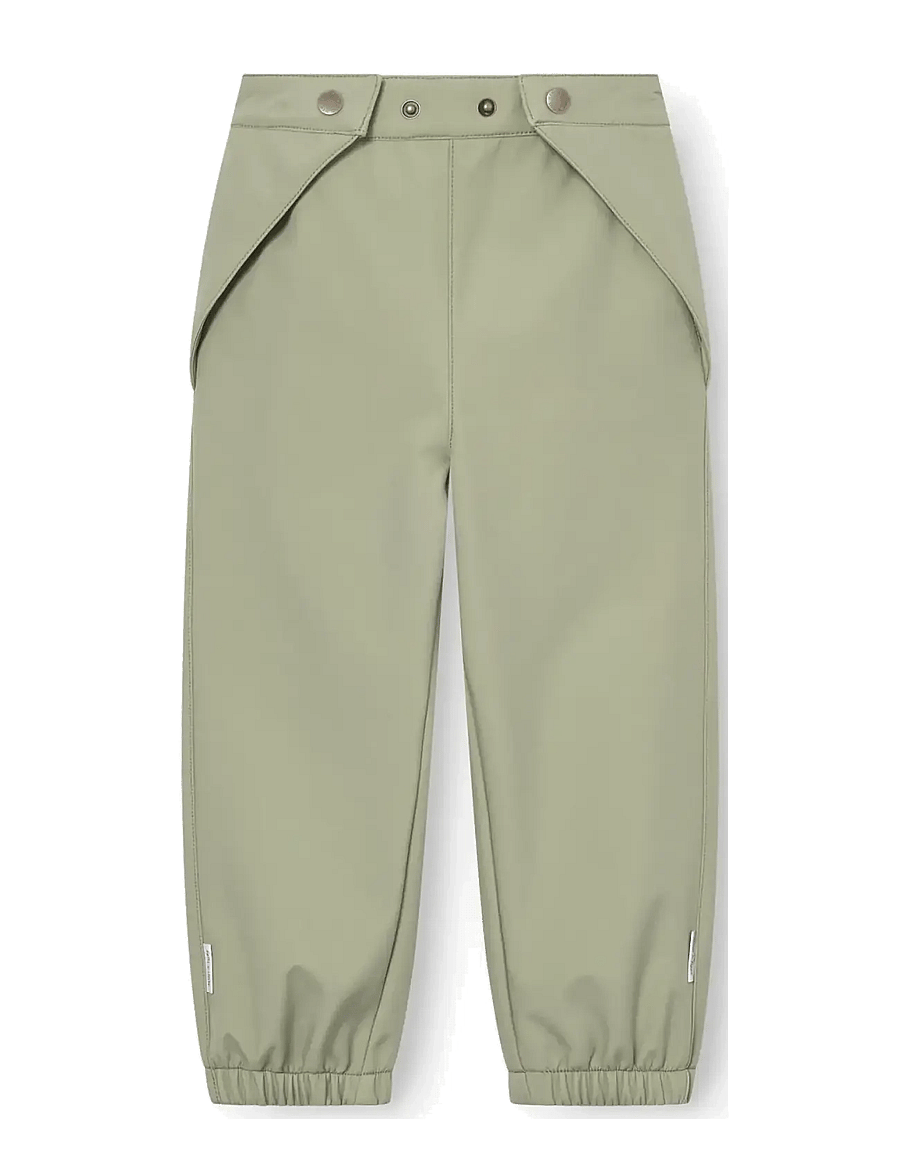 MINI A TURE - MATAIANO softshell pants. GRS - sofshell-hosen - tea green - 0