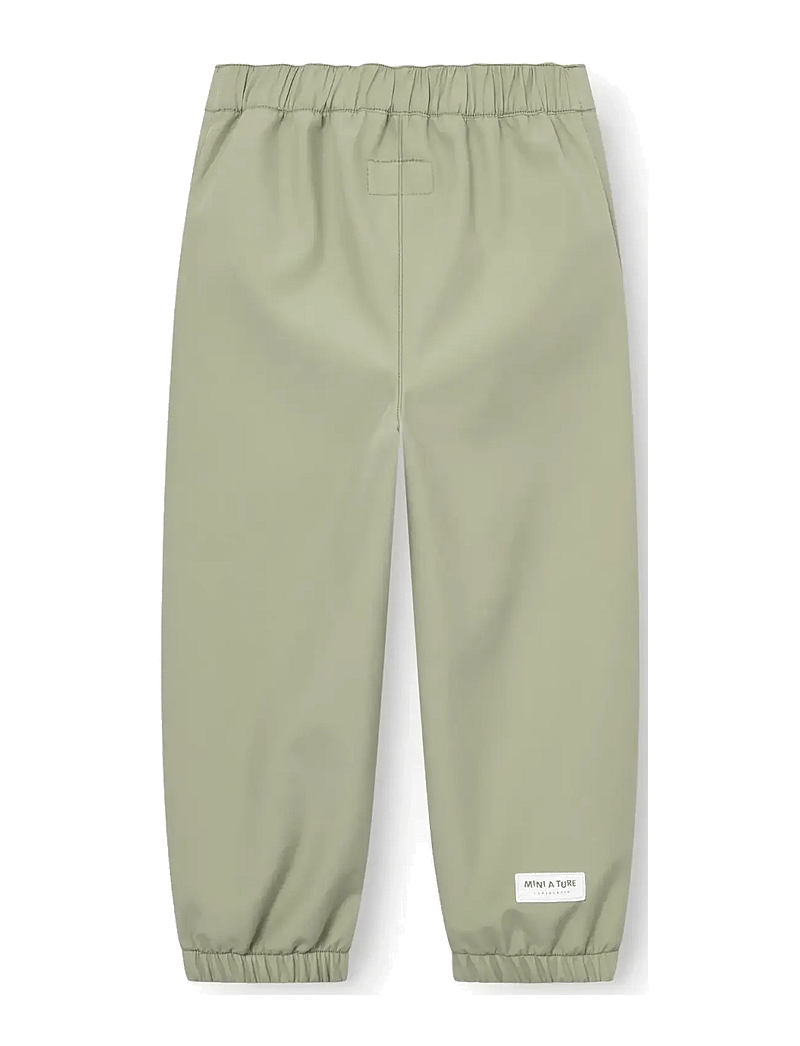 MINI A TURE - MATAIANO softshell pants. GRS - softshell bukser - tea green - 1