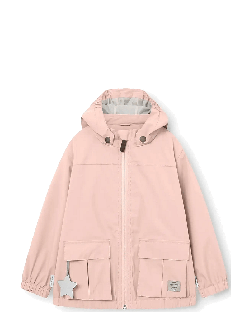 MINI A TURE - MATERLY lightweight tech jacket. GRS - vihmajoped - cloudy rose - 0