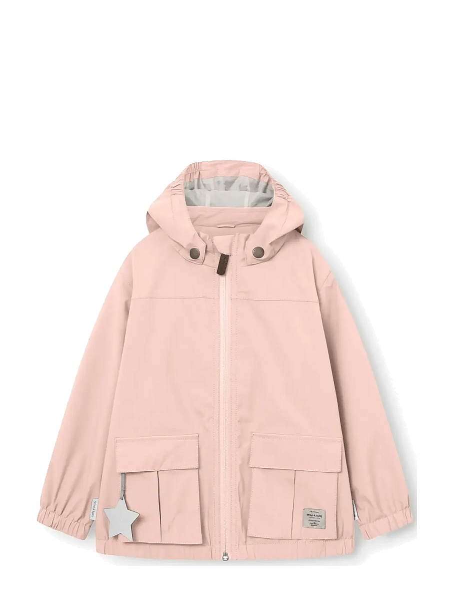 MINI A TURE - MATERLY lightweight tech jacket. GRS - rain jackets - cloudy rose - 0