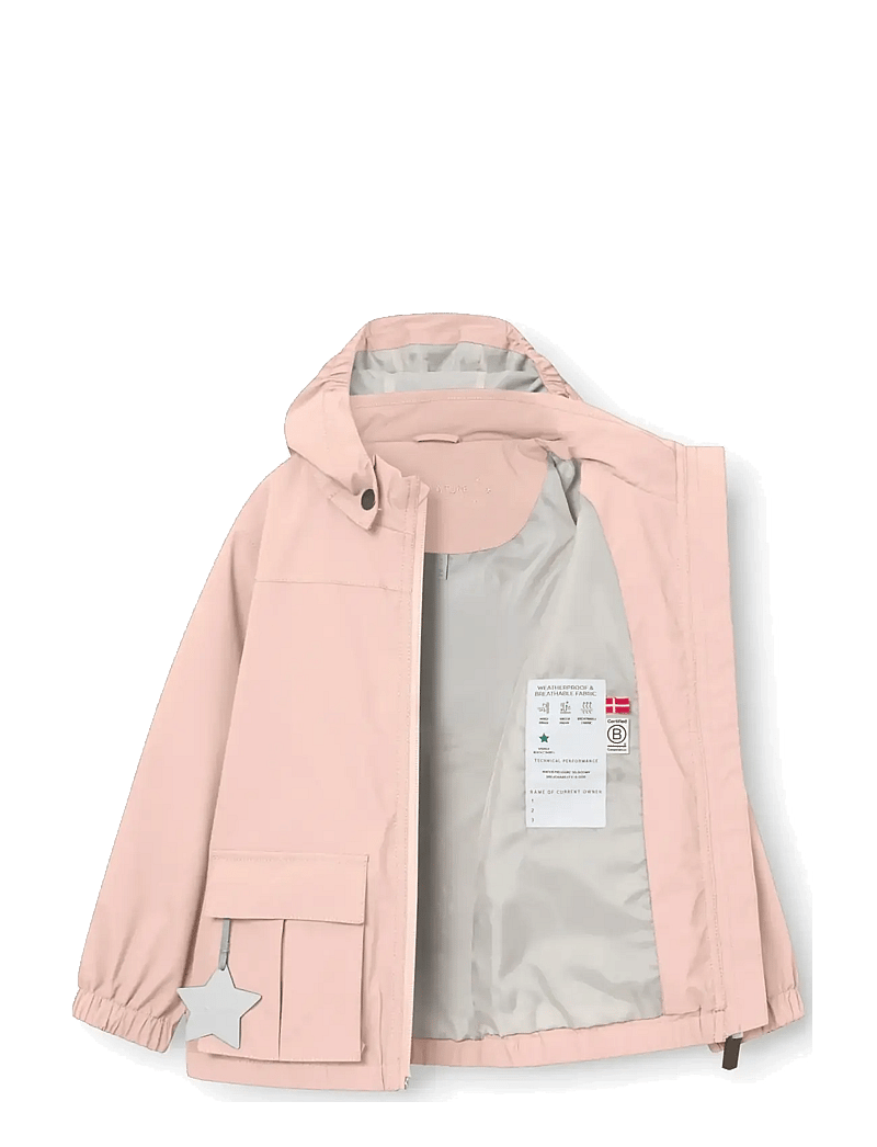 MINI A TURE - MATERLY lightweight tech jacket. GRS - vihmajoped - cloudy rose - 2