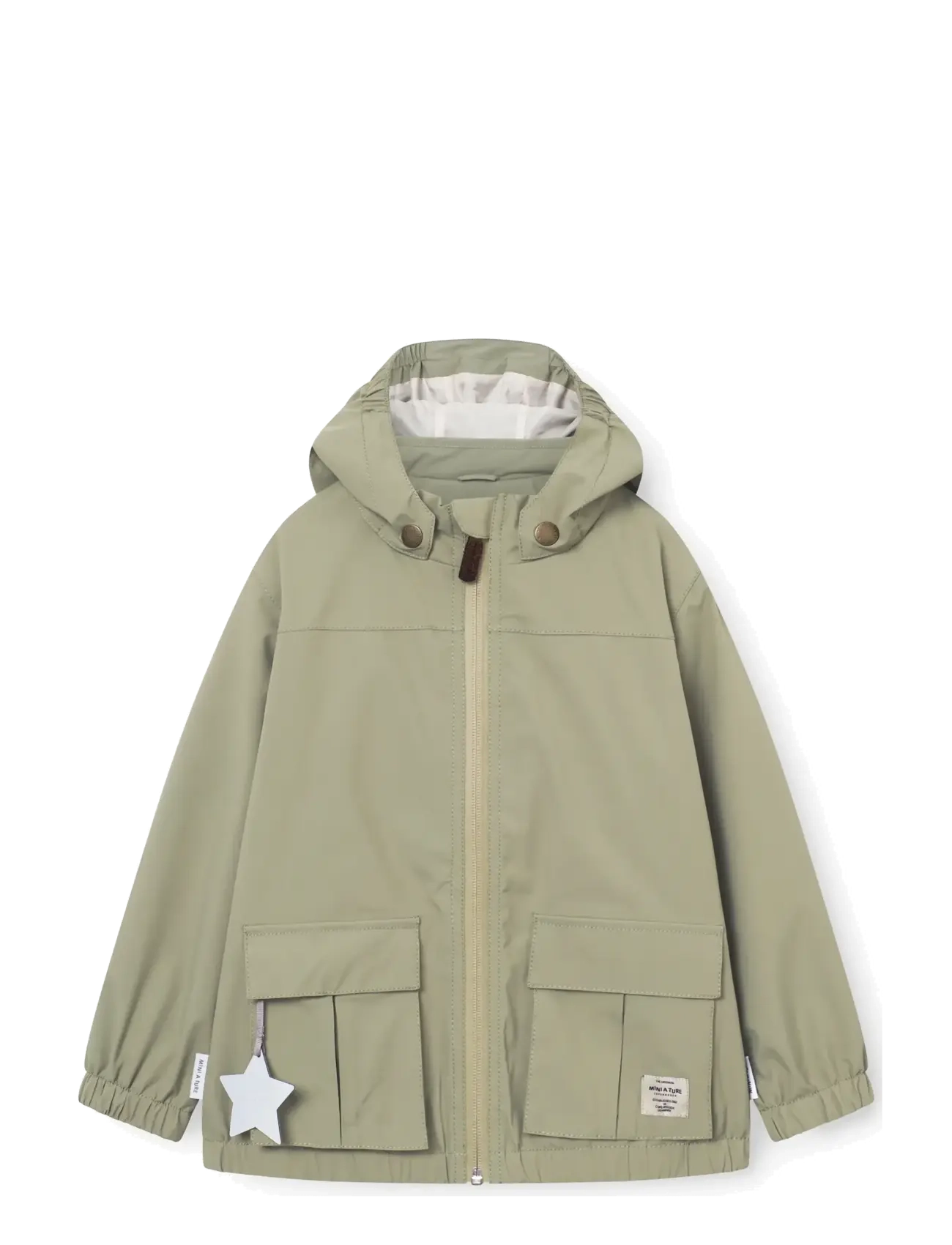 MINI A TURE MATERLY lightweight tech jacket. GRS - Rain jackets - VERT / khaki/green