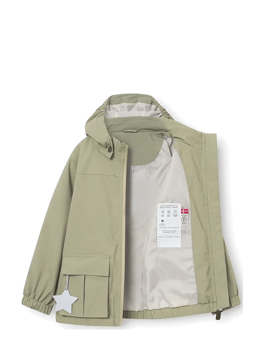 MINI A TURE - MATERLY lightweight tech jacket. GRS - rain jackets - vert - 3