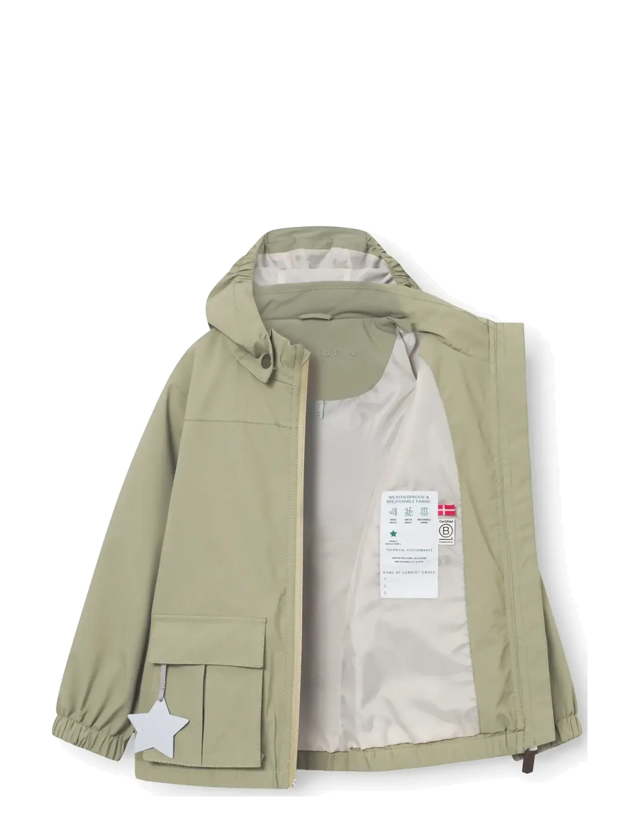 MINI A TURE - MATERLY lightweight tech jacket. GRS - regnjackor - vert - 3