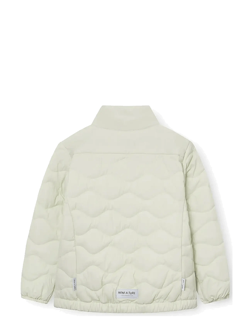 MINI A TURE - MATNAVA lightweight puffer jacket. GRS - quiltede jakker - canary green - 2