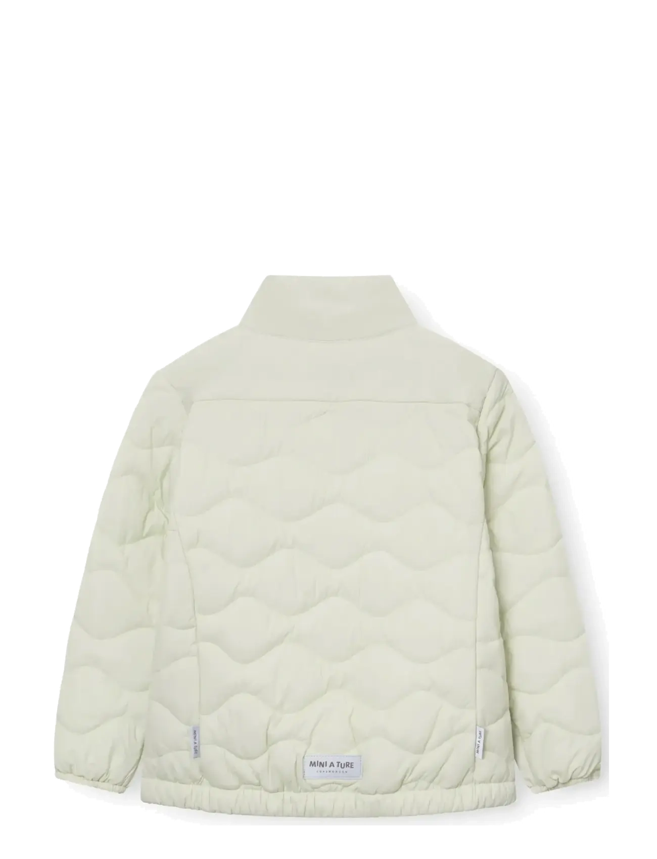 MINI A TURE - MATNAVA lightweight puffer jacket. GRS - steppjacken - canary green - 2