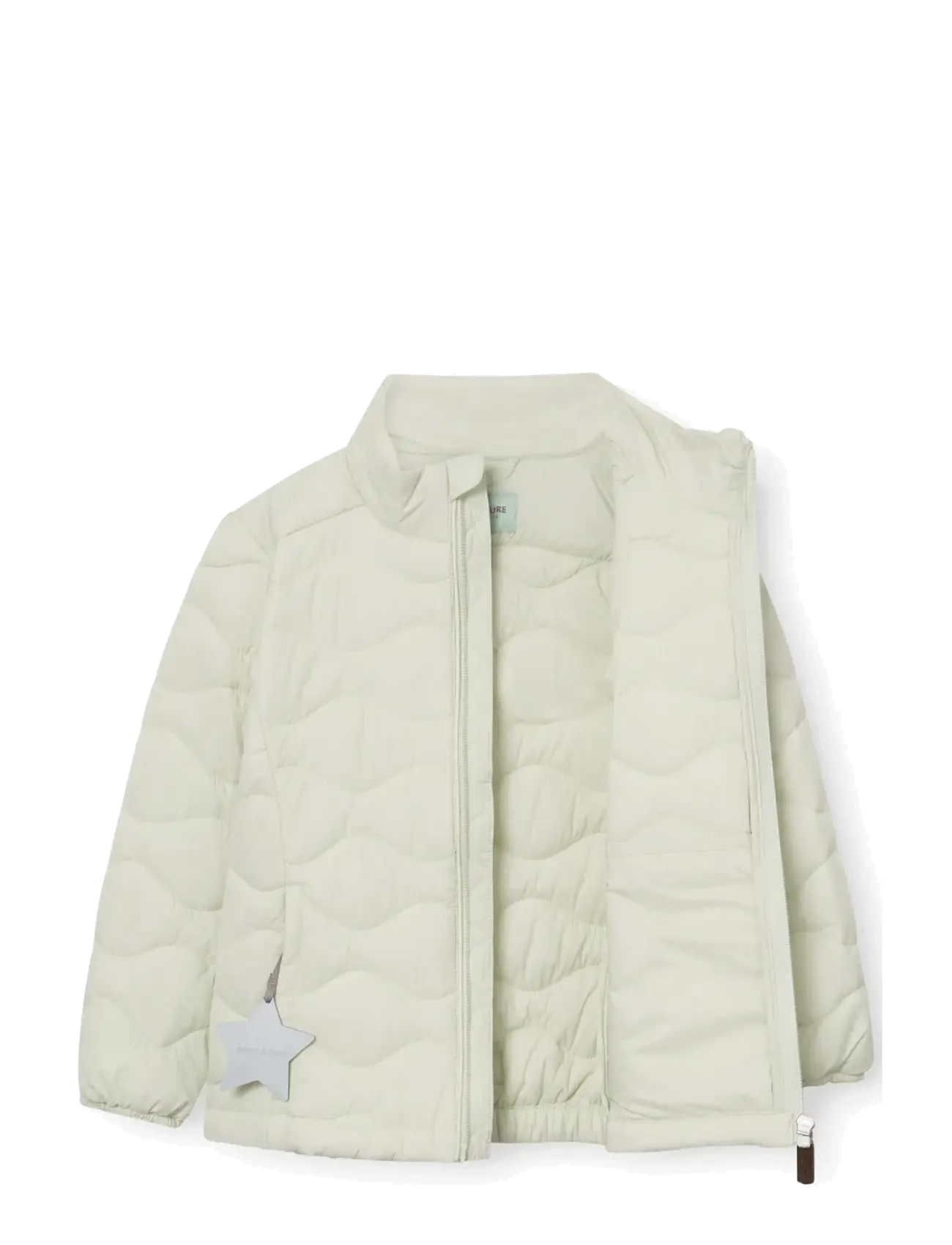 MINI A TURE - MATNAVA lightweight puffer jacket. GRS - steppjacken - canary green - 3