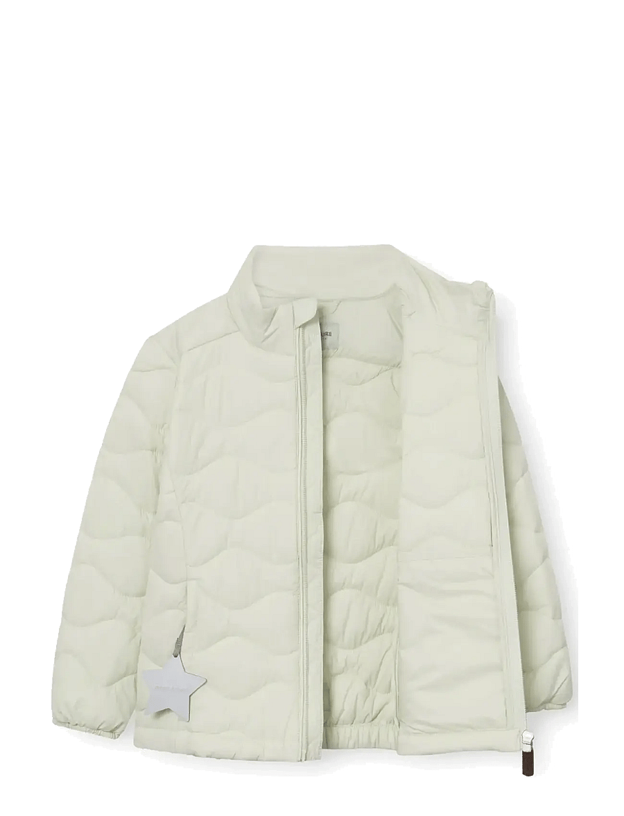 MINI A TURE - MATNAVA lightweight puffer jacket. GRS - steppjacken - canary green - 3