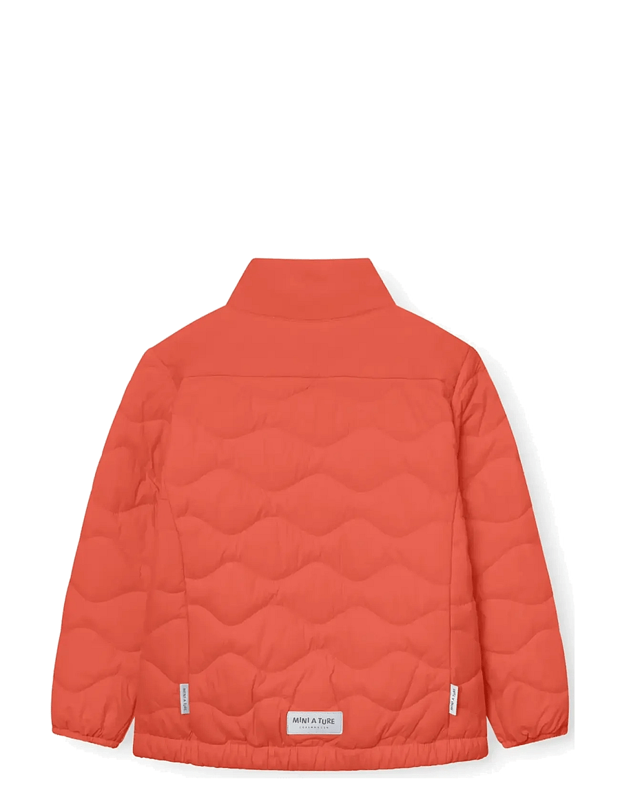 MINI A TURE - MATNAVA lightweight puffer jacket. GRS - steppjacken - orange ginger - 1