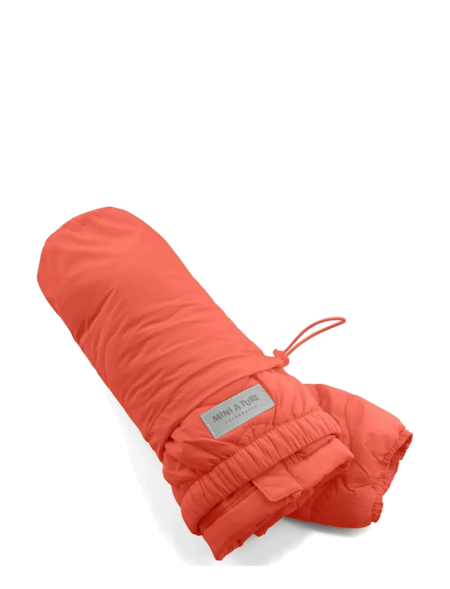 MINI A TURE - MATNAVA lightweight puffer jacket. GRS - steppjacken - orange ginger - 3