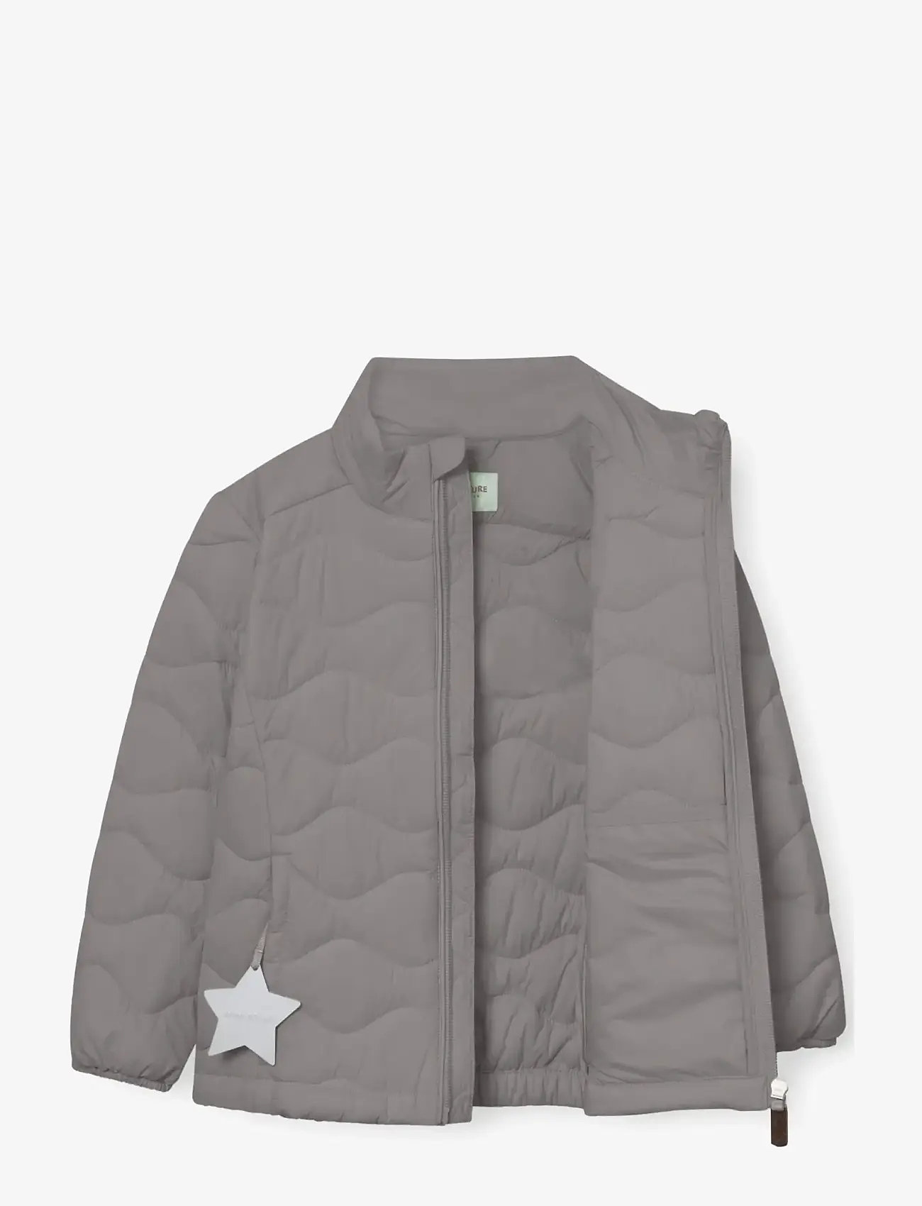 MINI A TURE - MATNAVA lightweight puffer jacket. GRS - quiltede jakker - zinc purple - 3