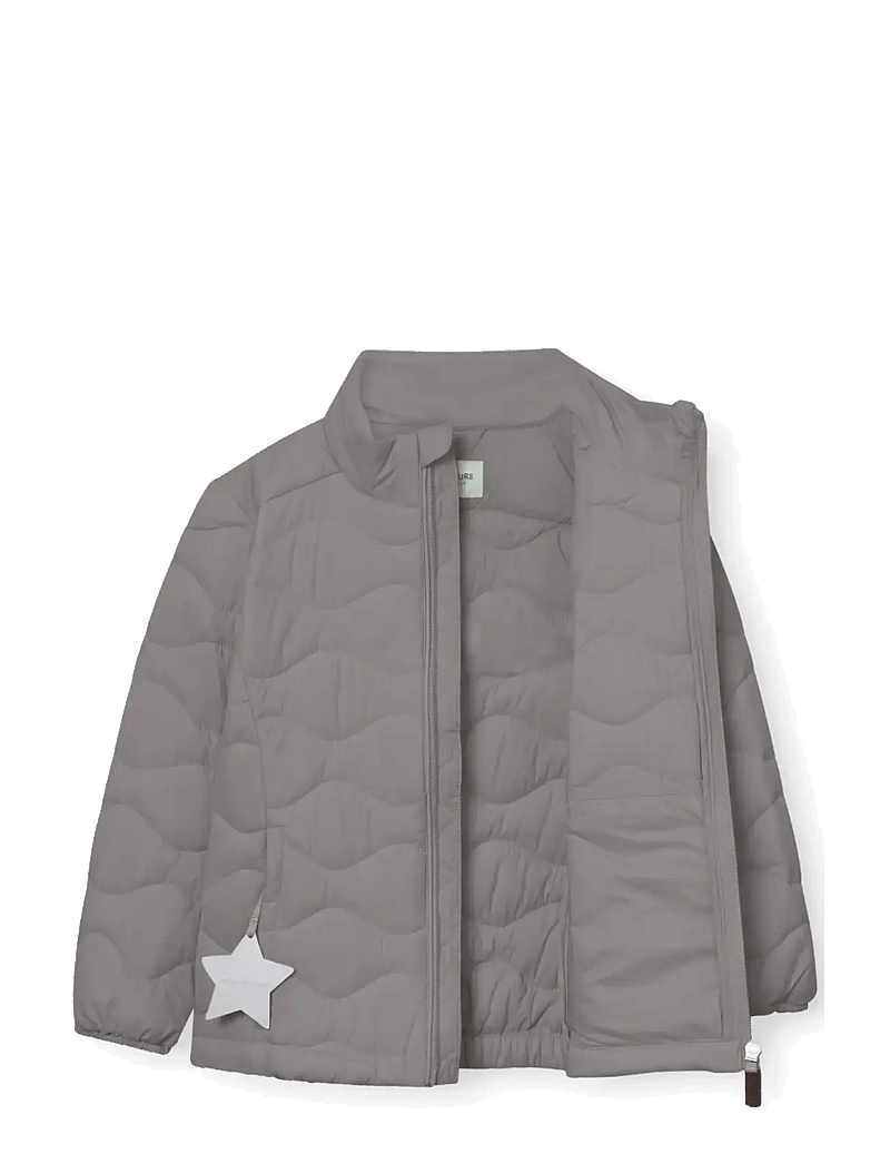 MINI A TURE - MATNAVA lightweight puffer jacket. GRS - quiltede jakker - zinc purple - 3