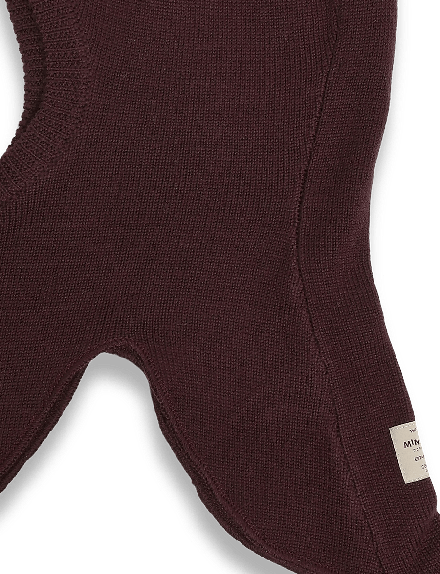 MINI A TURE - MATKEA light balaclava. RWS - vinter tilbehør - fudge aubergine - 2