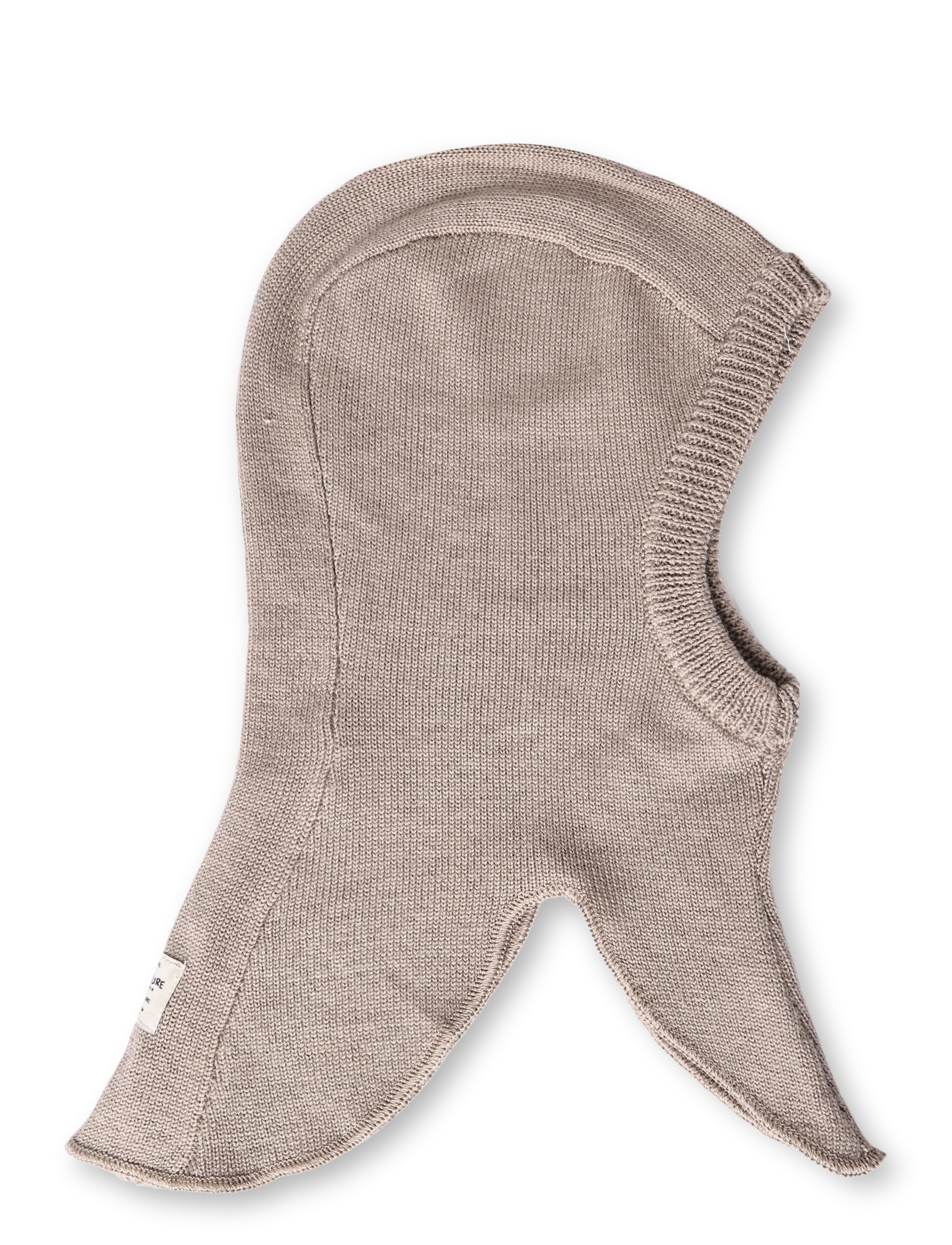 MINI A TURE MATKEA light balaclava. RWS - MINI A TURE - GREY BROWN / beige