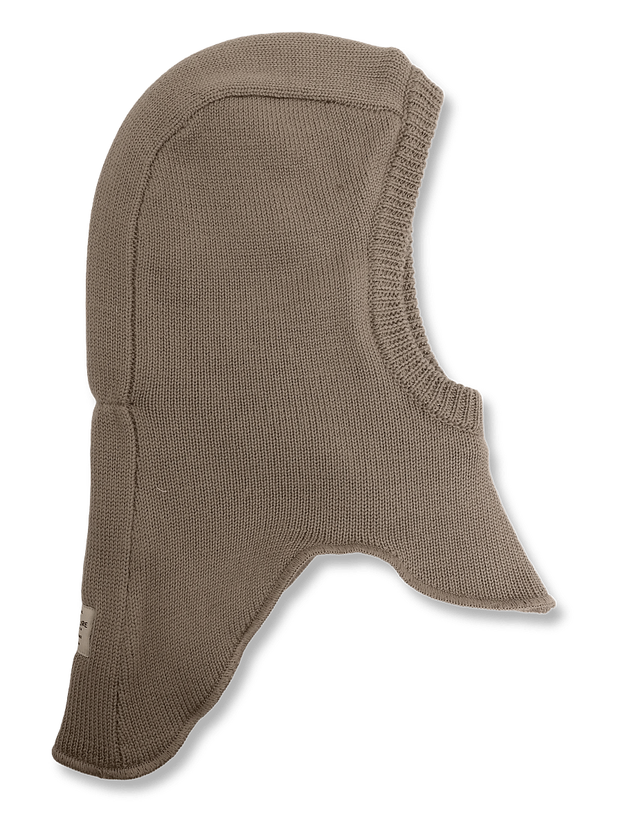 MINI A TURE - MATJORK fleece lined balaclava. RWS - vinteraccessoarer - grey brown - 0