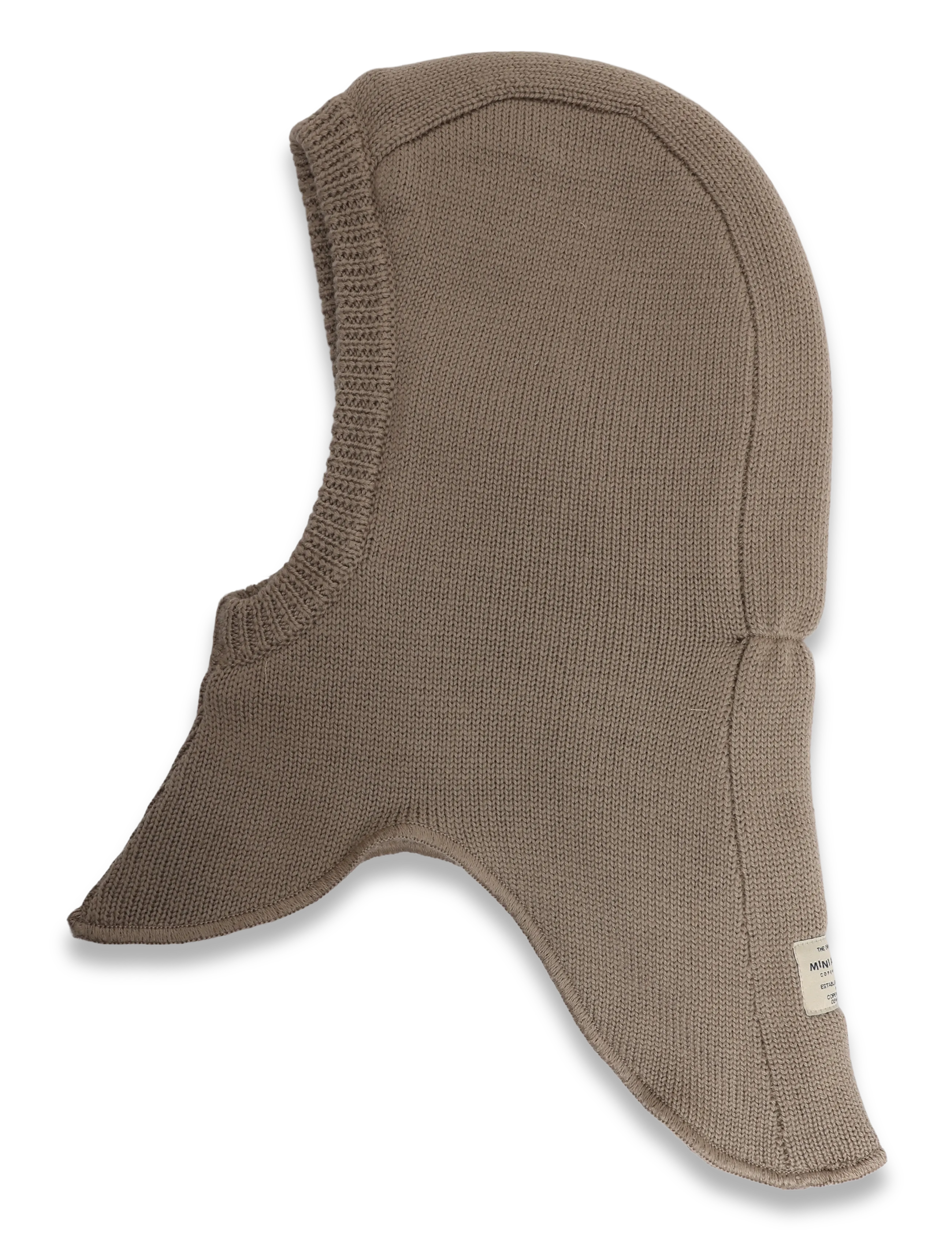 MINI A TURE - MATJORK fleece lined balaclava. RWS - vinteraccessoarer - grey brown - 1