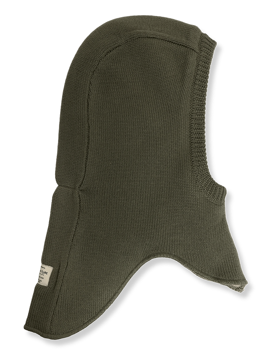 MINI A TURE - MATJORK fleece lined balaclava. RWS - Žieminiai aksesuarai - kalamata green - 0