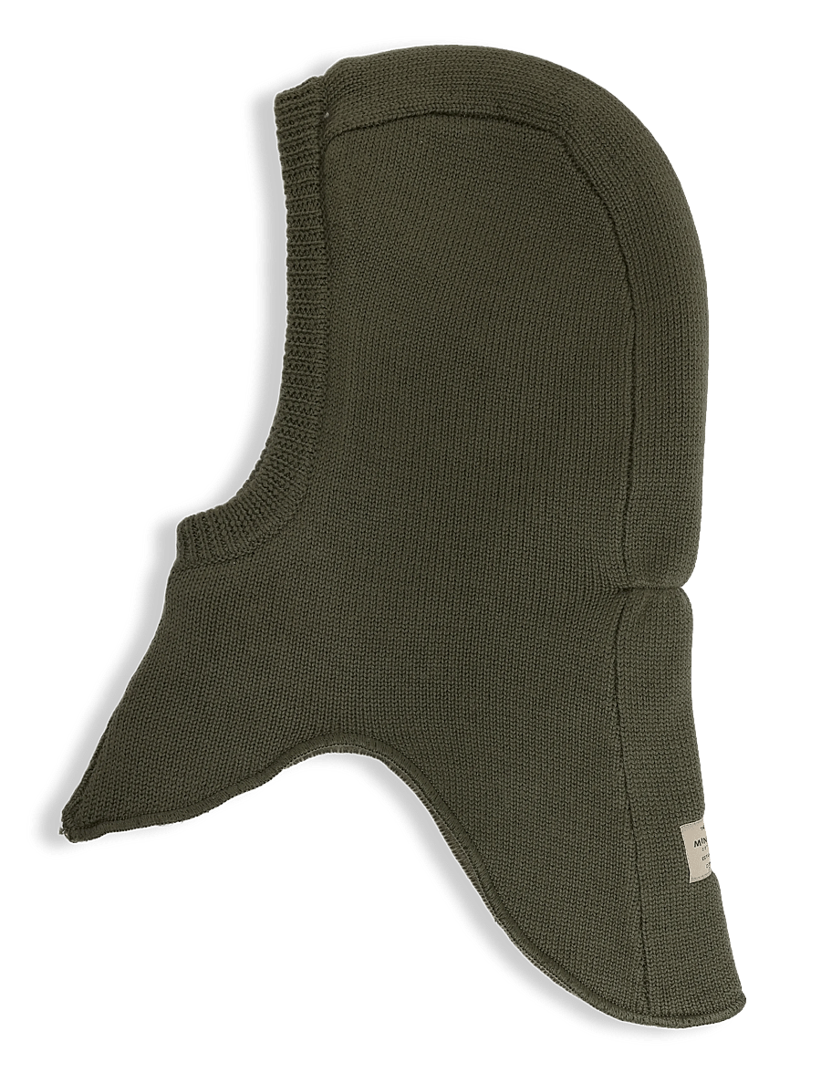 MINI A TURE - MATJORK fleece lined balaclava. RWS - Žieminiai aksesuarai - kalamata green - 1