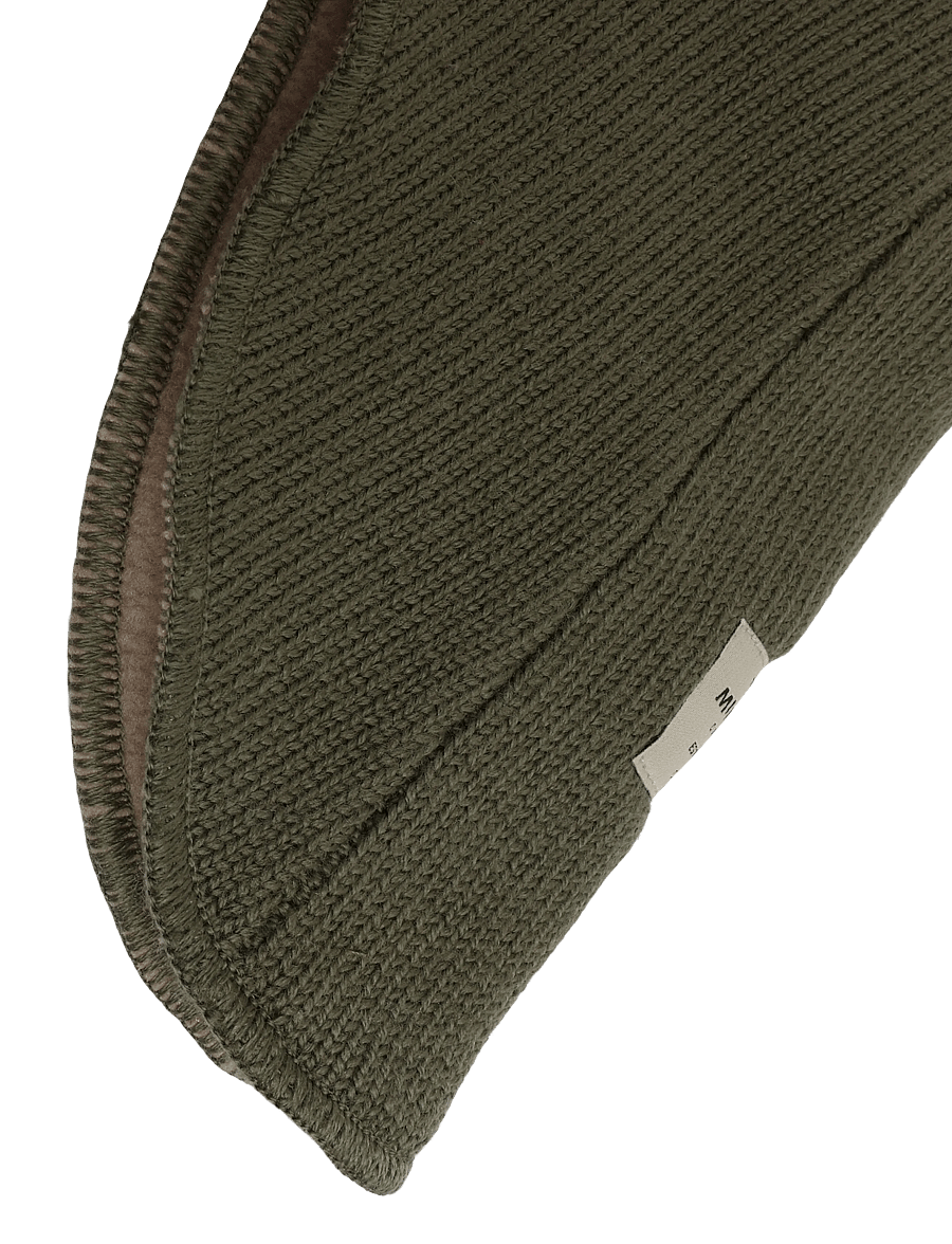 MINI A TURE - MATJORK fleece lined balaclava. RWS - Žieminiai aksesuarai - kalamata green - 2