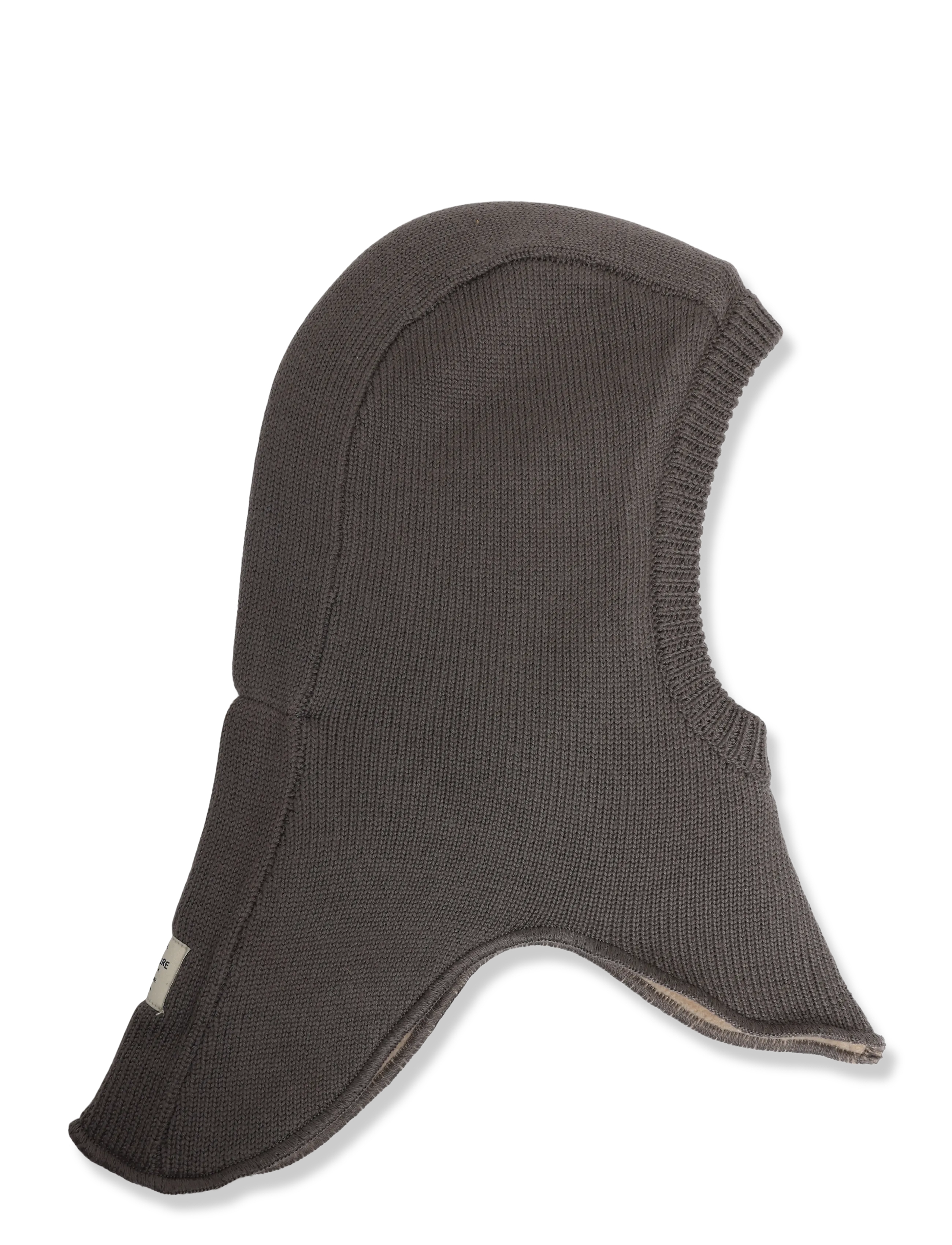 MINI A TURE MATJORK fleece lined balaclava. RWS - Barn 98-134 - PLUM KITTEN / grey