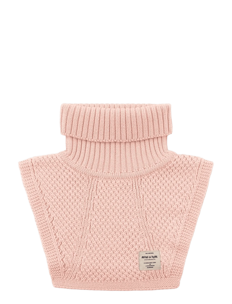 MINI A TURE - MATTAYLER neckwarmer. RWS - halsvärmare - adobe rose - 0