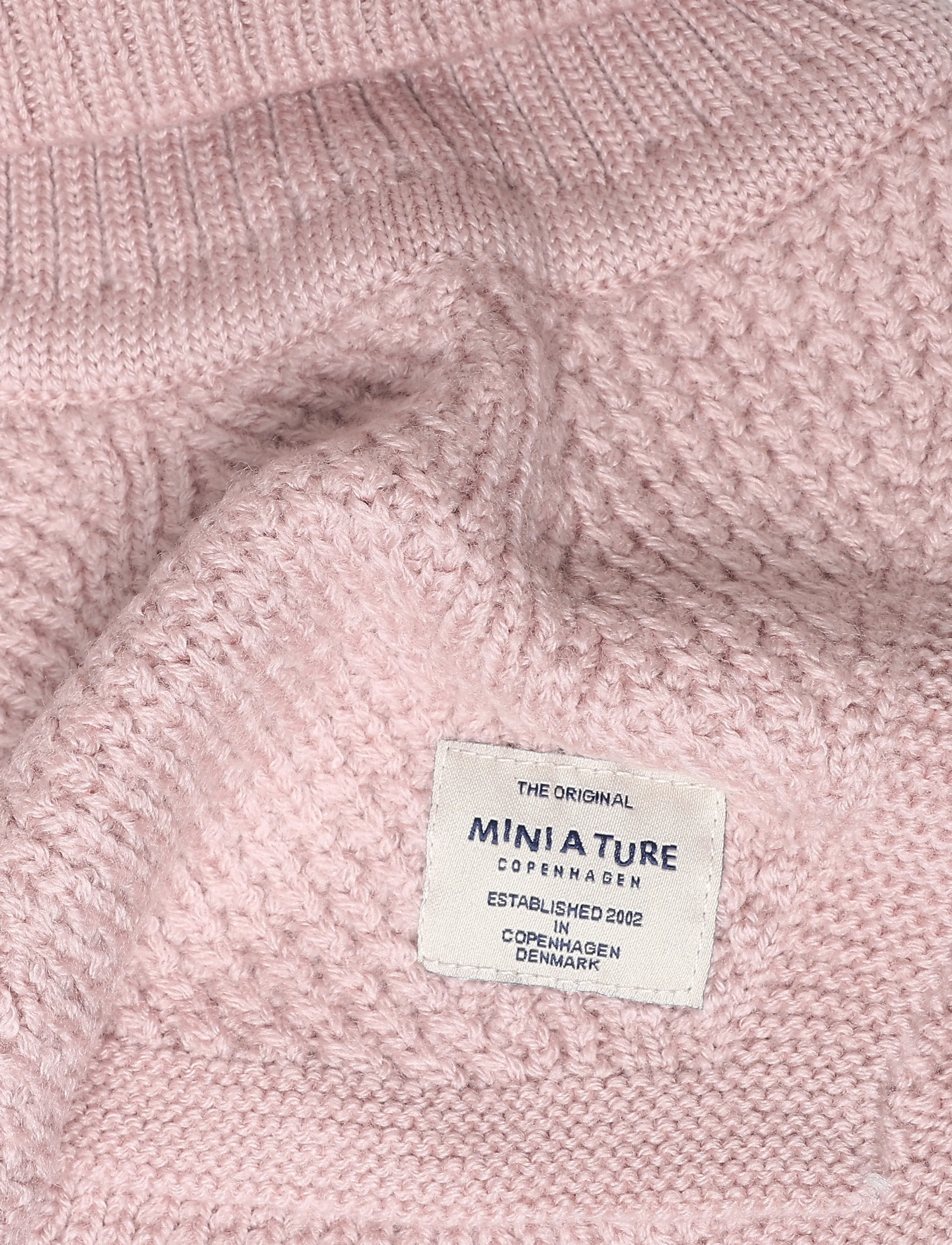 MINI A TURE - MATTAYLER neckwarmer. RWS - halswärmer - adobe rose - 2