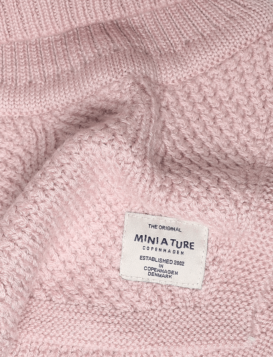 MINI A TURE - MATTAYLER neckwarmer. RWS - halswärmer - adobe rose - 2