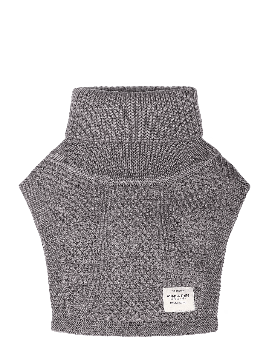 MINI A TURE - MATTAYLER neckwarmer. RWS - halswärmer - plum kitten - 0