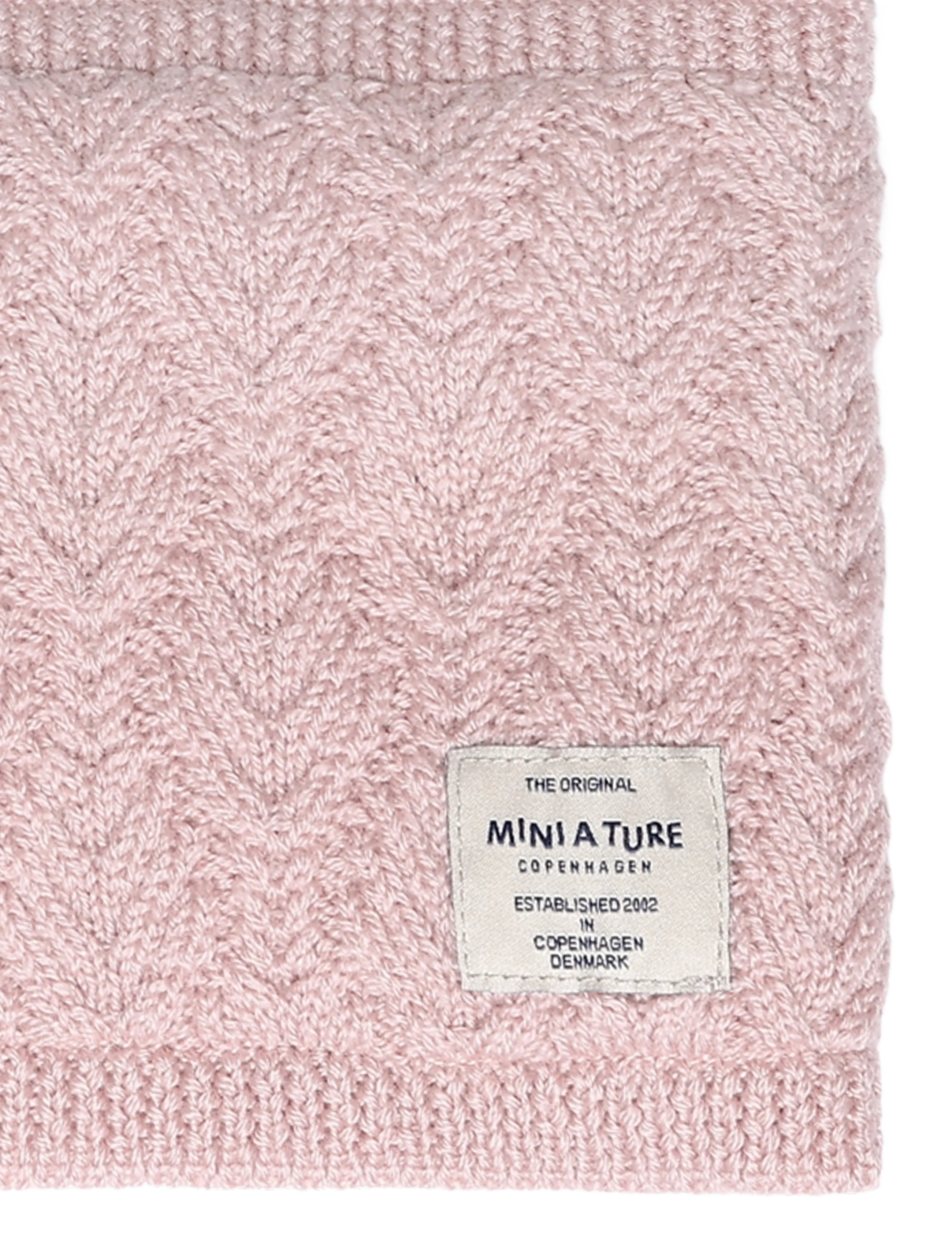 MINI A TURE - MATGOI fleece lined neckwarmer. RWS - halsvärmare - adobe rose - 2