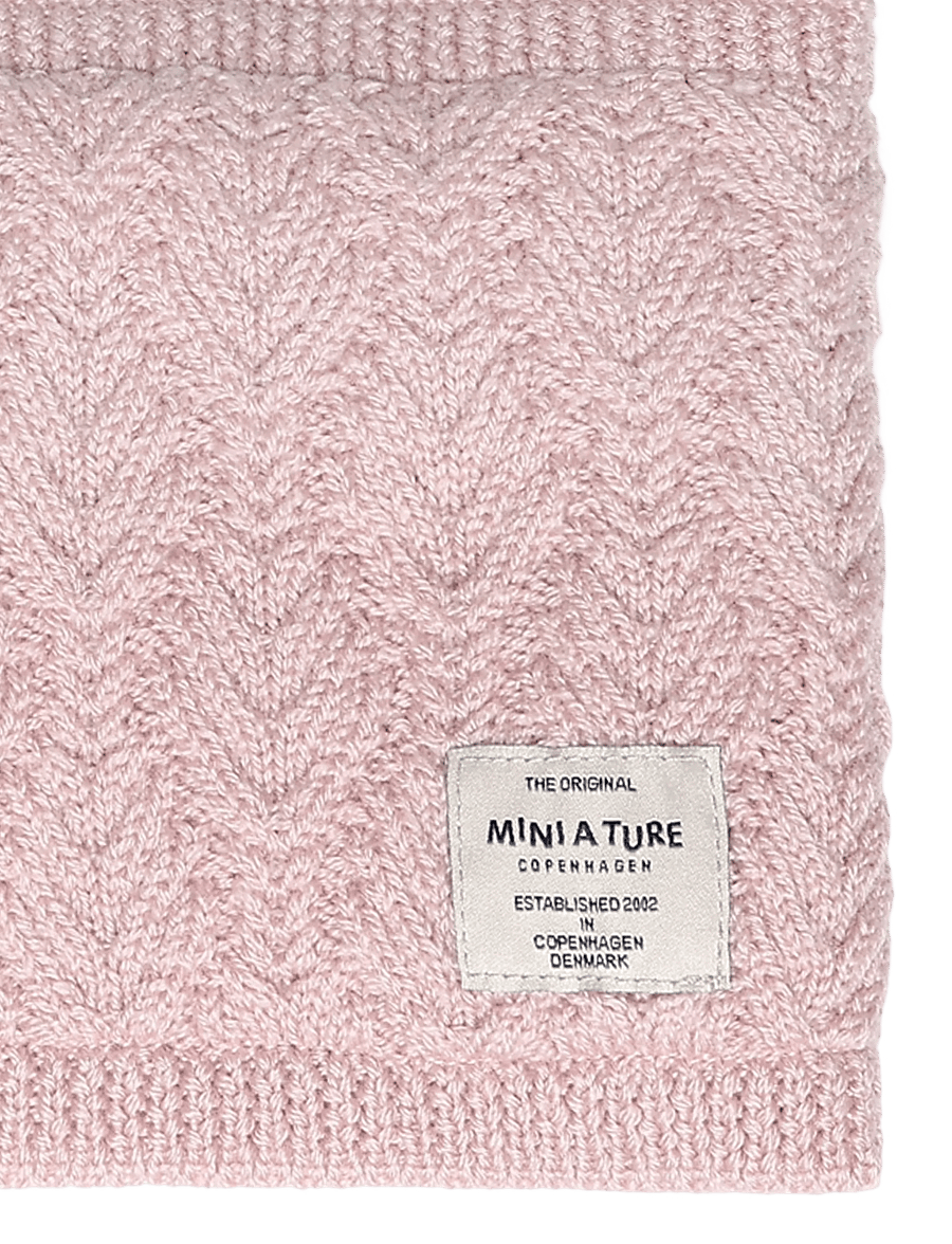 MINI A TURE - MATGOI fleece lined neckwarmer. RWS - halsvärmare - adobe rose - 2