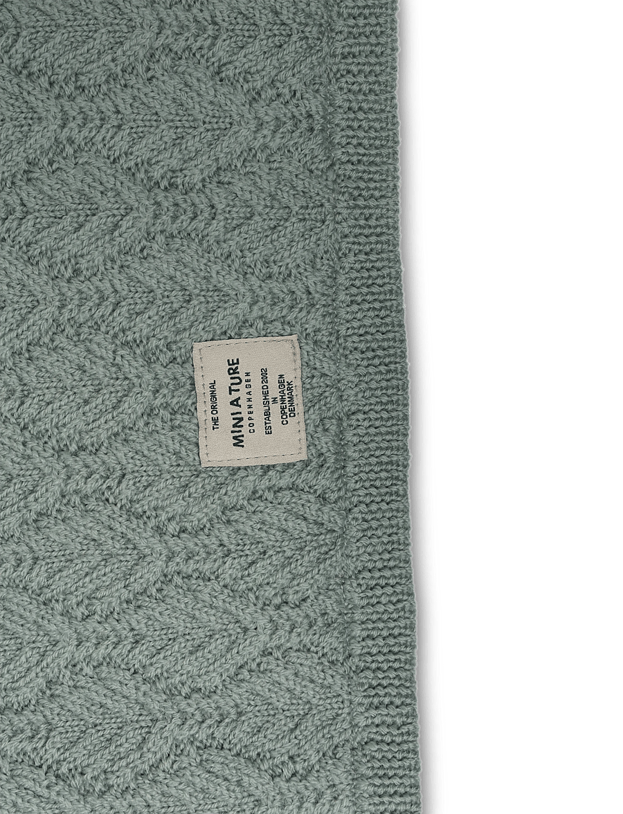 MINI A TURE - MATGOI fleece lined neckwarmer. RWS - halswärmer - slate gray - 3