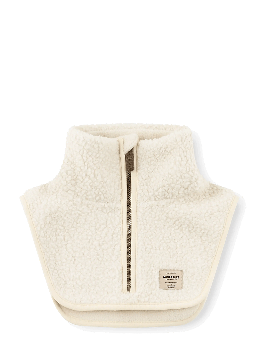 MINI A TURE - MATAKTON teddyfleece zip neckwarmer. GRS - kaelussallid - angora cream - 0