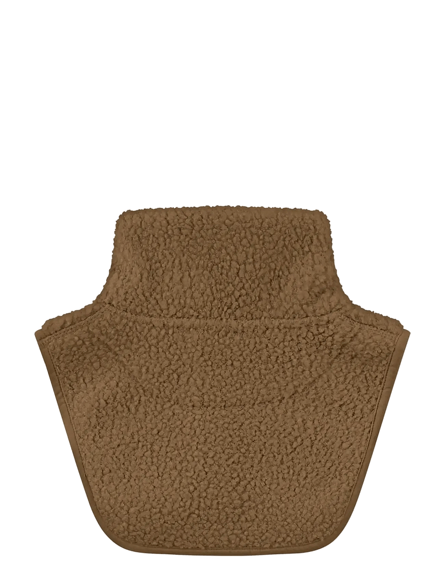 MINI A TURE - MATAKTON teddyfleece zip neckwarmer. GRS - kaelussallid - otter brown - 2