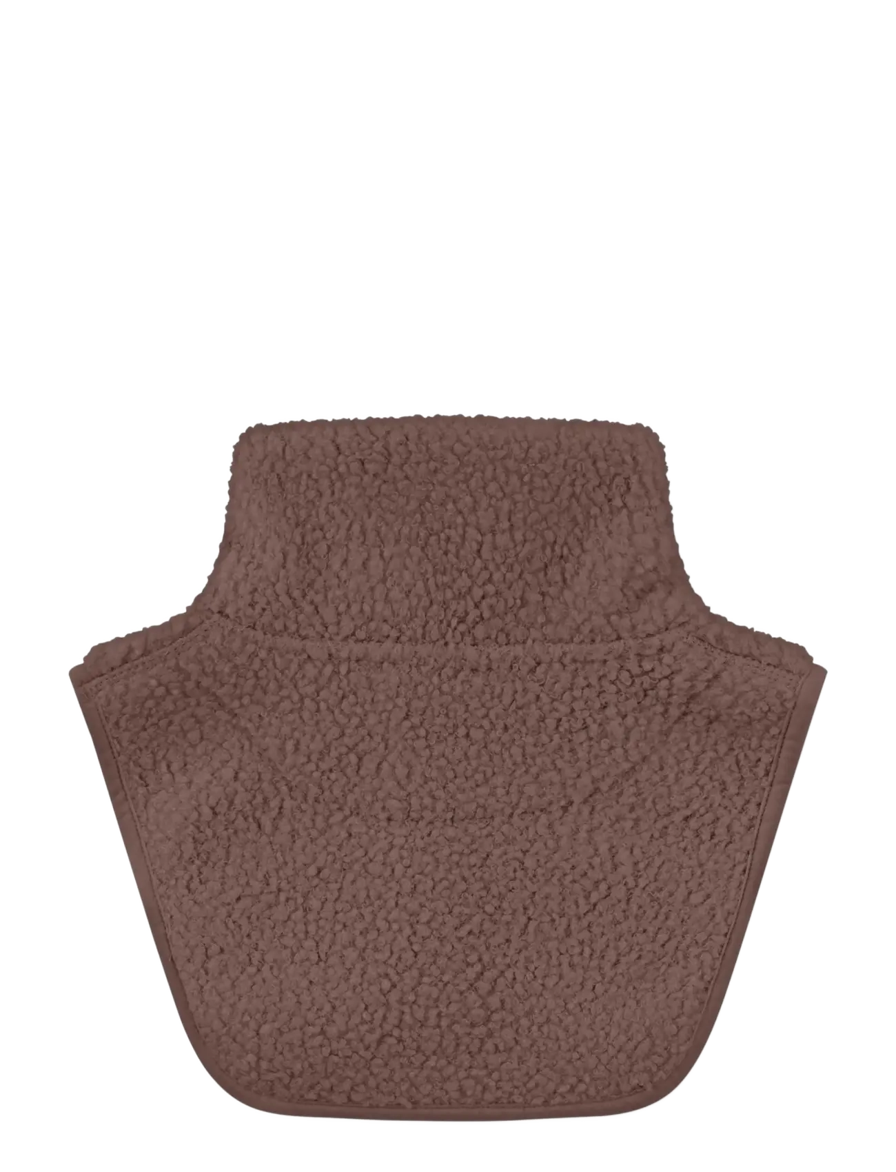 MINI A TURE - MATAKTON teddyfleece zip neckwarmer. GRS - kaelussallid - peppercorn plum - 2