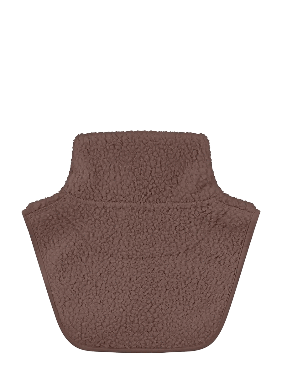 MINI A TURE - MATAKTON teddyfleece zip neckwarmer. GRS - kaelussallid - peppercorn plum - 2