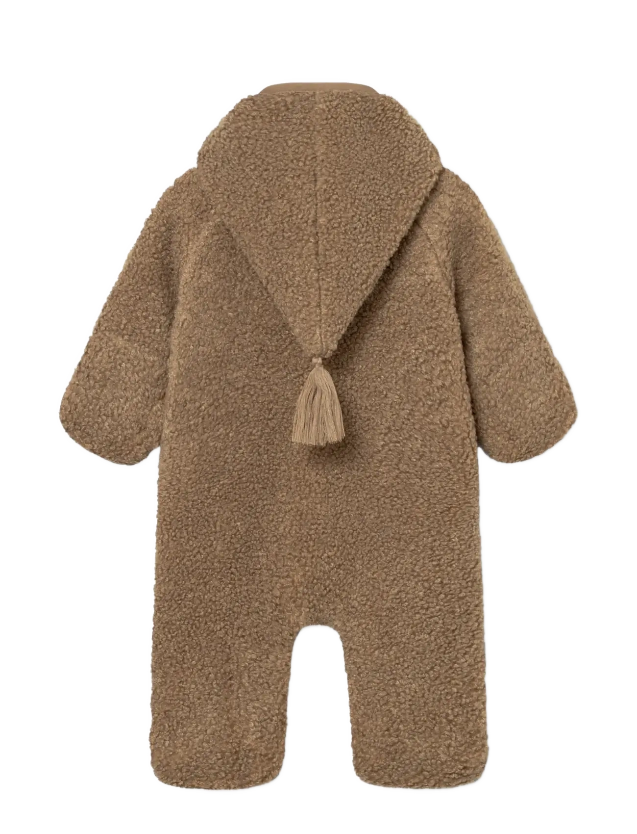 MINI A TURE - MATADEL teddyfleece jumpsuit. GRS - kombinesoonid - otter brown - 1