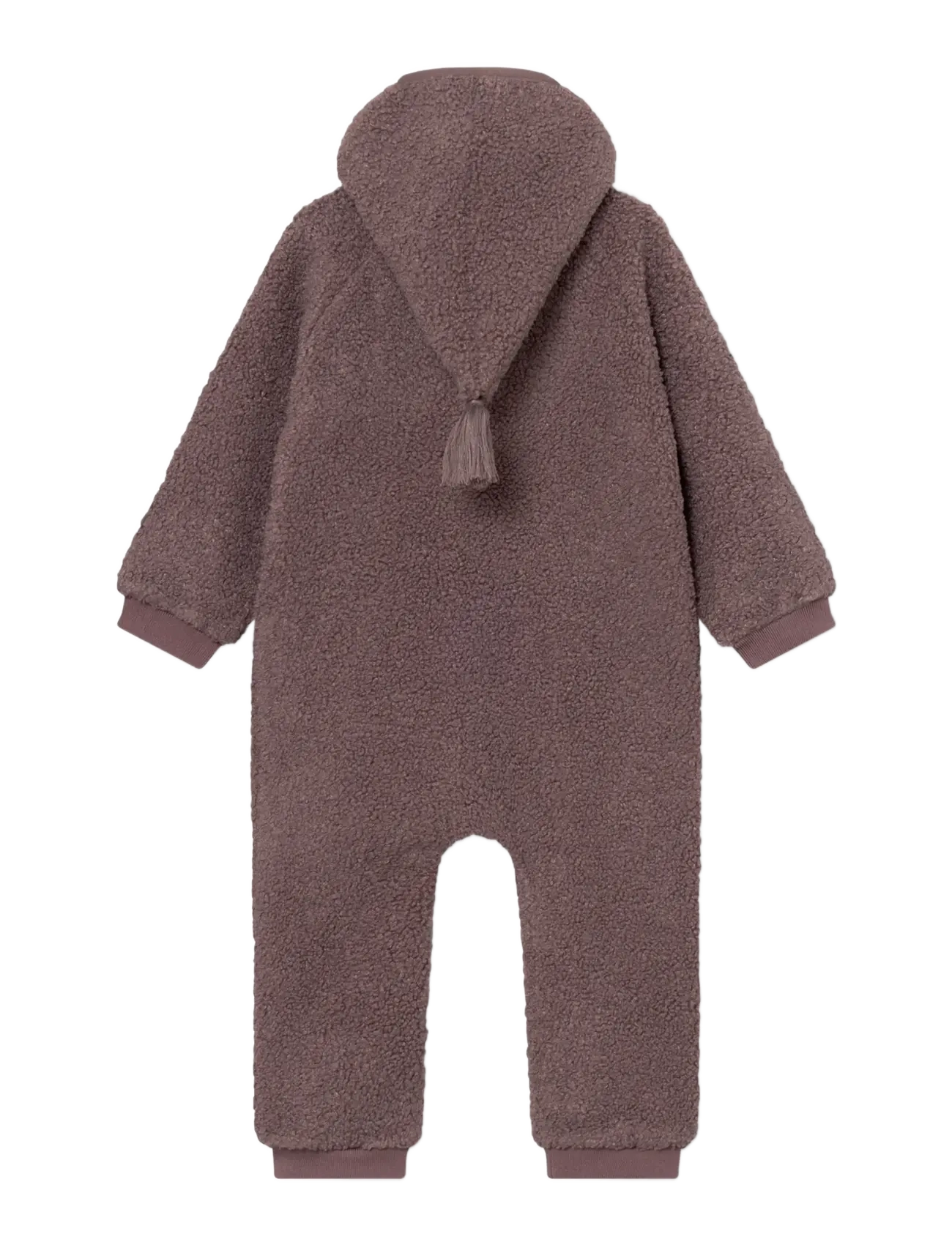 MINI A TURE - MATADEL teddyfleece jumpsuit. GRS - kombinesoonid - peppercorn plum - 5