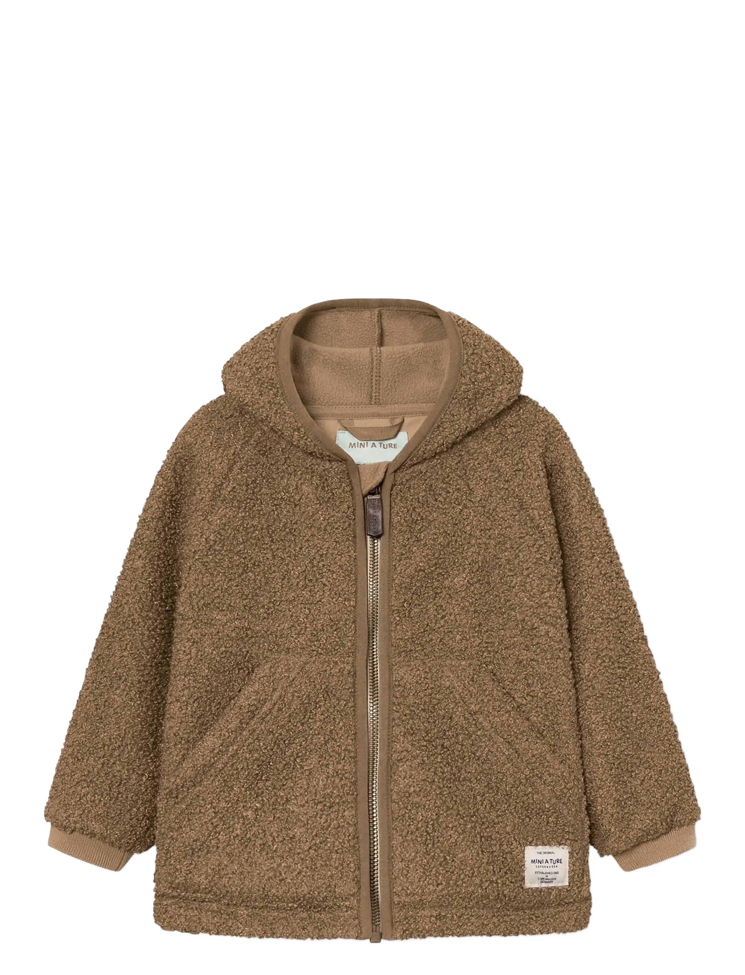MINI A TURE MATLIFF teddyfleece jacket. GRS - Tagasi kooli - OTTER BROWN / brown