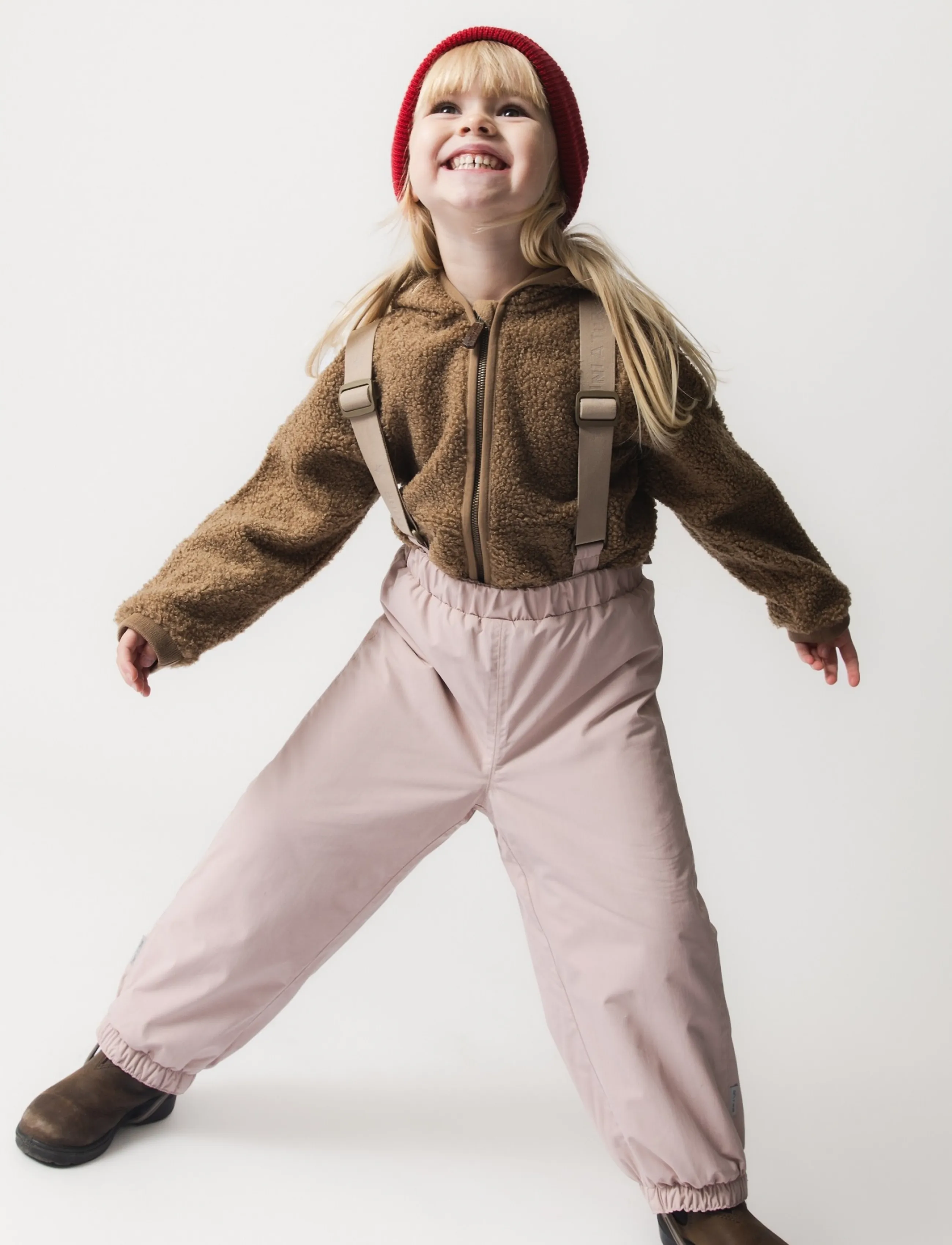 MINI A TURE - MATLIFF teddyfleece jacket. GRS - fliisjakid - otter brown - 4